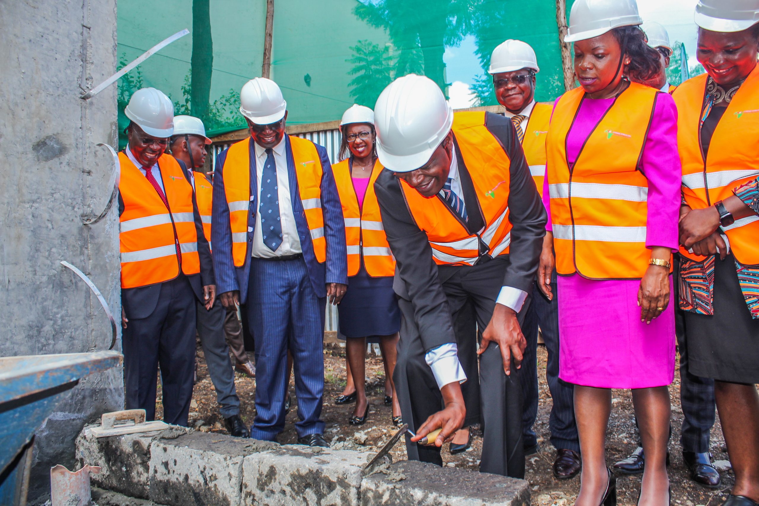first major construction milestone with a cornerstonelaying ceremony graced by FCS Rev. Dr. David Oginde, Chairperson, Ethics and Anti-Corrption Commission as Chief Guest first major construction milestone with a cornerstone laying ceremony graced by FCS Rev. Dr. David Oginde, Chairperson, Ethics and Anti-Corruption Commission as Chief Guest