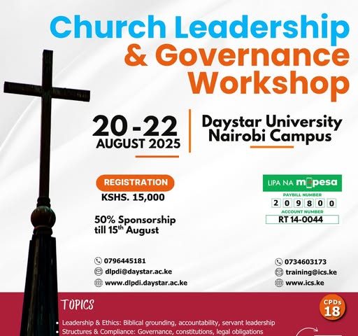 𝐂𝐡𝐮𝐫𝐜𝐡 𝐋𝐞𝐚𝐝𝐞𝐫𝐬𝐡𝐢𝐩 & 𝐆𝐨𝐯𝐞𝐫𝐧𝐚𝐧𝐜𝐞 𝐖𝐨𝐫𝐤𝐬𝐡𝐨𝐩