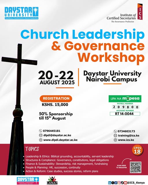 Churc leadership poster Churc leadership poster